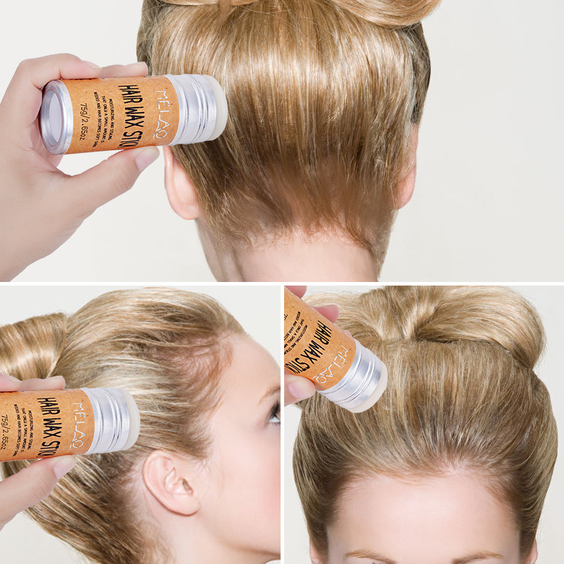 Cera de Correção de Frizz e Fixação do Cabelo Hair Wax (Compre 1, Leve 3) - Roses Jolie